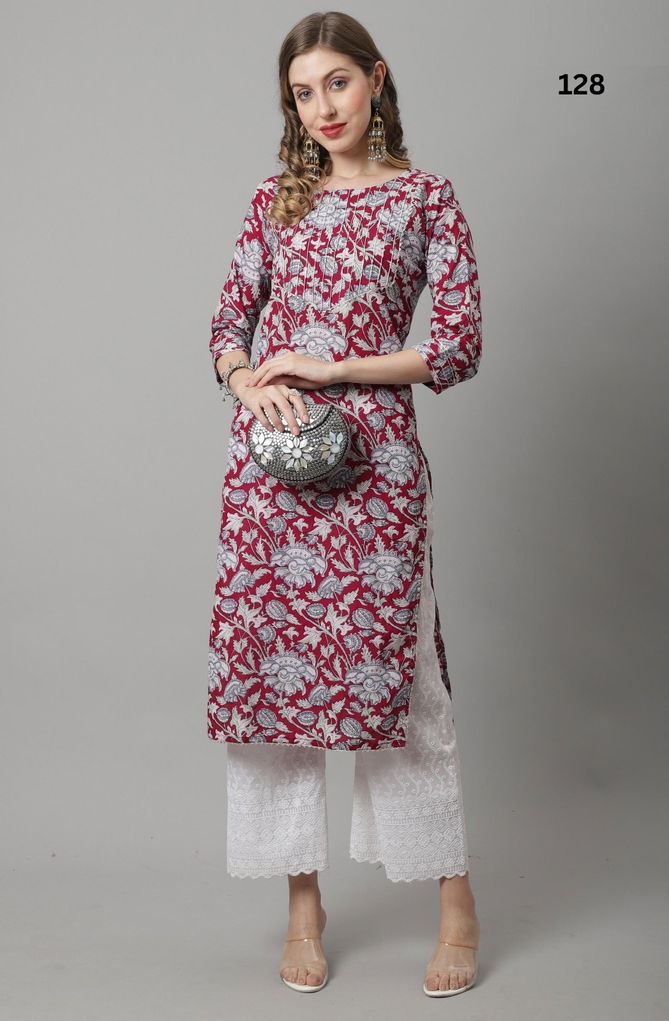 Srivalli Casual Cotton Kurti Catalog